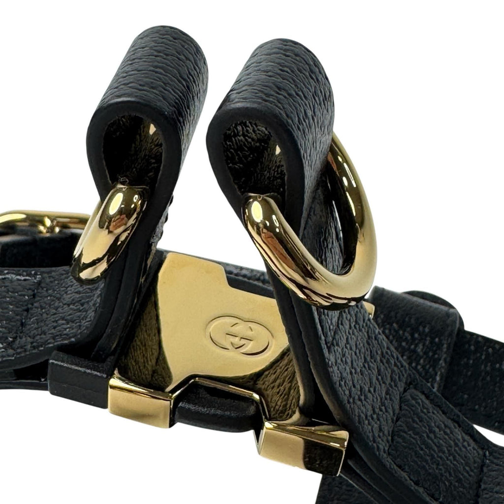 Gucci Interlocking Harness Dog Leather Pet Accessory — view 6