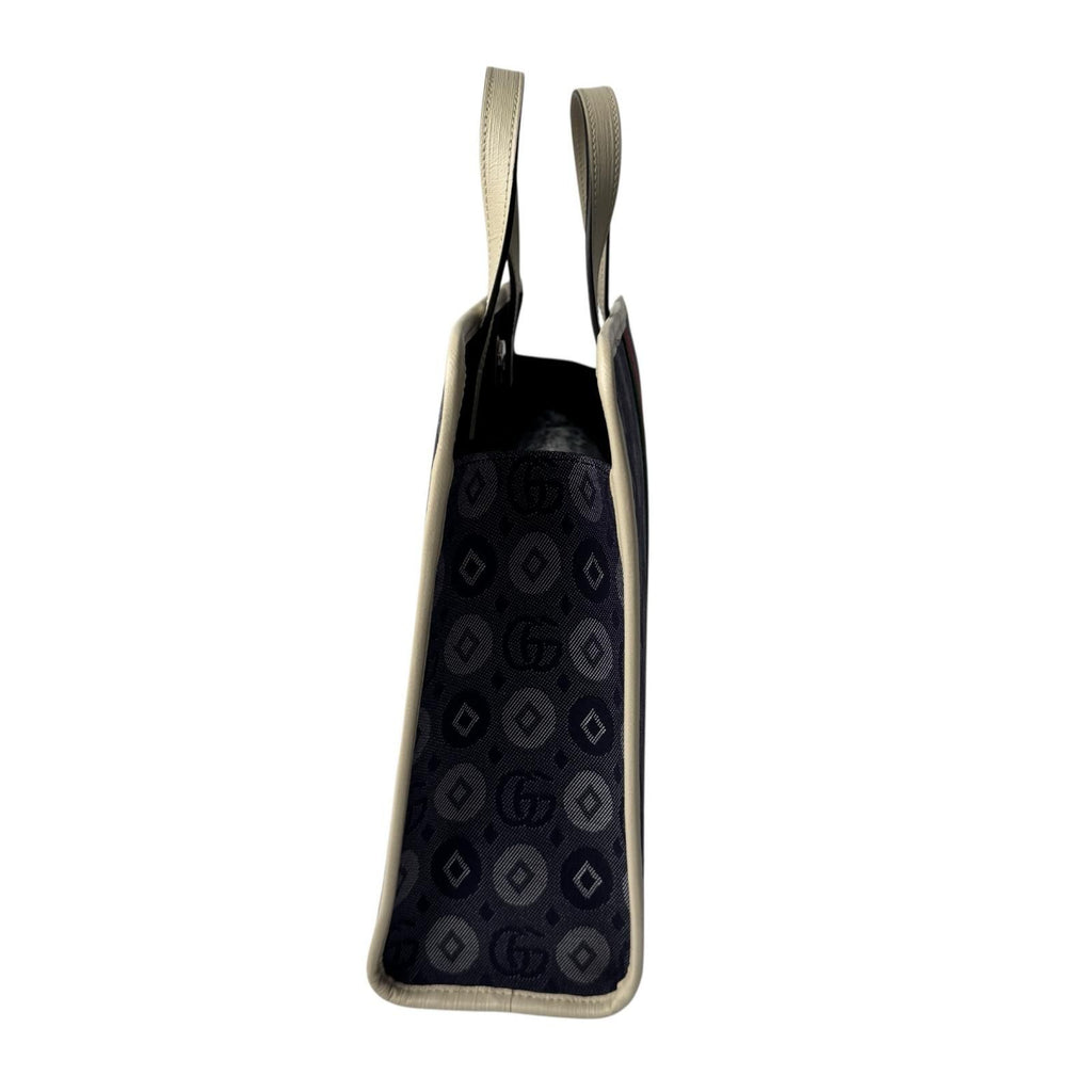 Gucci Double Denim Canvas Tote — view 3