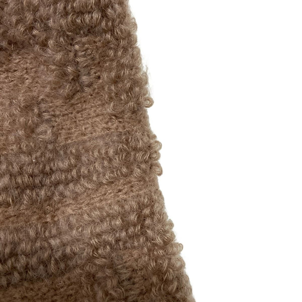 Fendi Scarf Beige Zucca Pattern Wool — view 7
