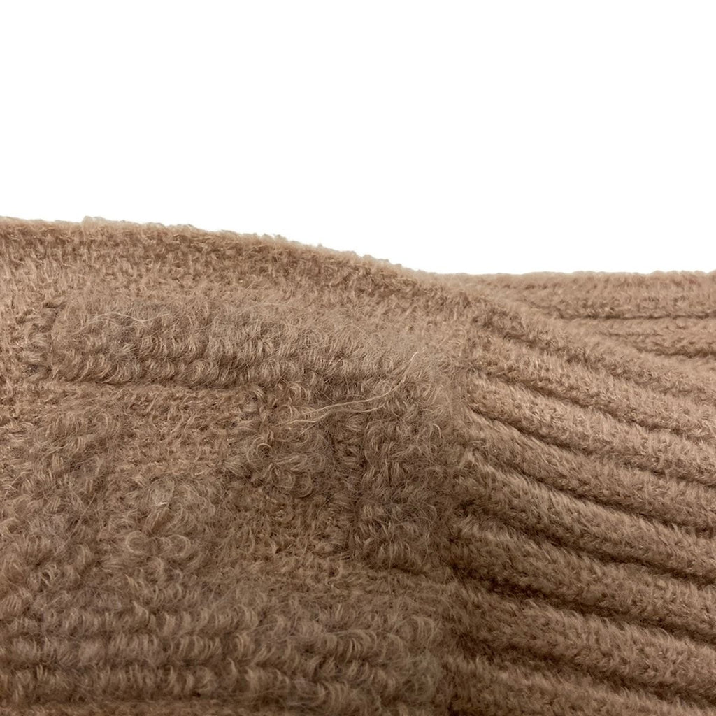 Fendi Scarf Beige Zucca Pattern Wool — view 5