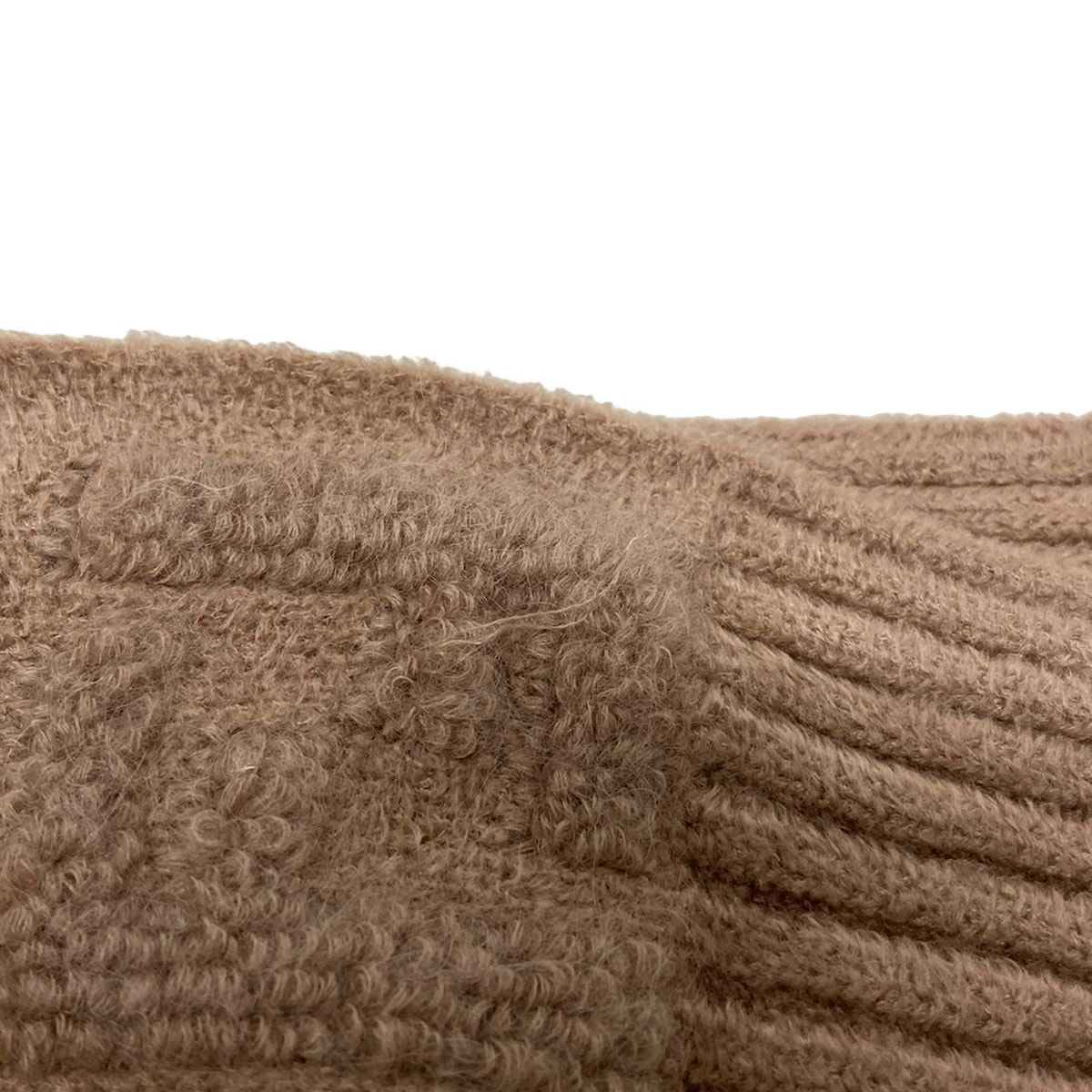 Fendi Scarf Beige Zucca Pattern Wool — view 5