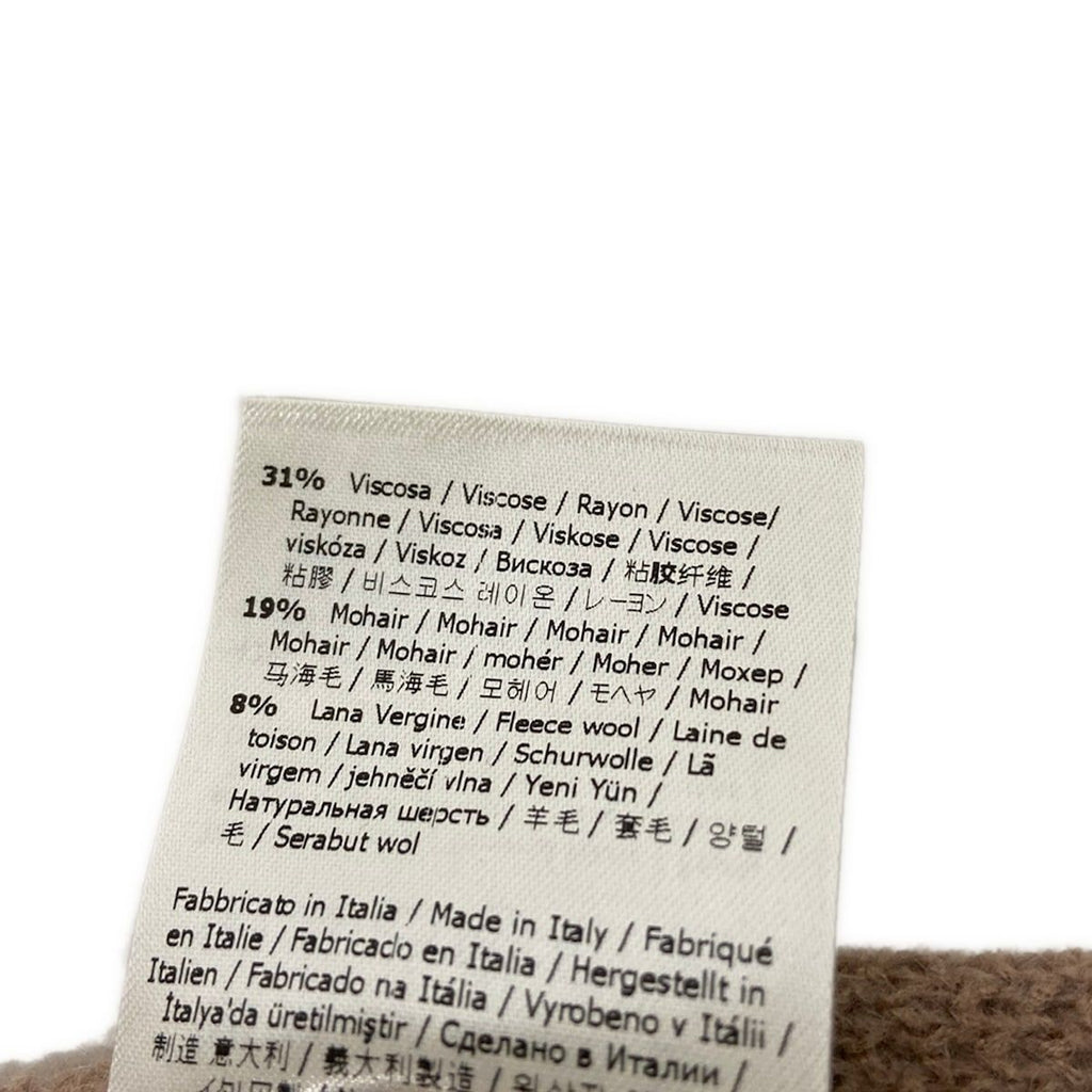 Fendi Scarf Beige Zucca Pattern Wool — view 4