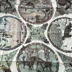 Hermes Scarf Carre 90 Ivory Pink Multi les Quatre Saisons — view 4