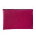 Hermes Card Case Calvi Anemone Silver