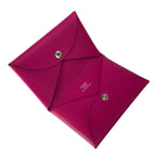 Hermes Card Case Calvi Anemone Silver — view 3