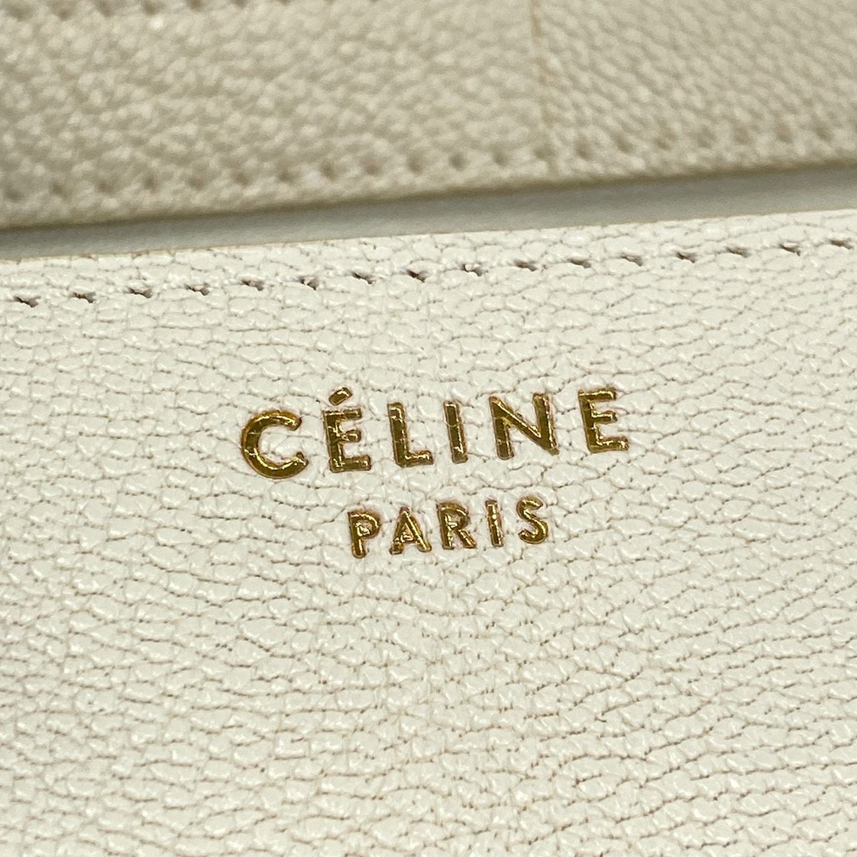 Celine Shoulder Bag Classic Box White — view 9