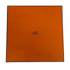 Hermes Scarf Carre 90 Double Face Gris Perle Jaune Pearl Multi Epaulettes de — view 5