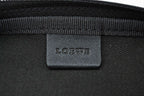 Loewe Cosmetics Pouch Makeup Canvas Anagram Beige Black — view 8