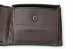Bottega Veneta Wallet Bifold Folding Intrecciato Dark Brown — view 9