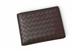 Bottega Veneta Wallet Bifold Folding Intrecciato Dark Brown — view 2