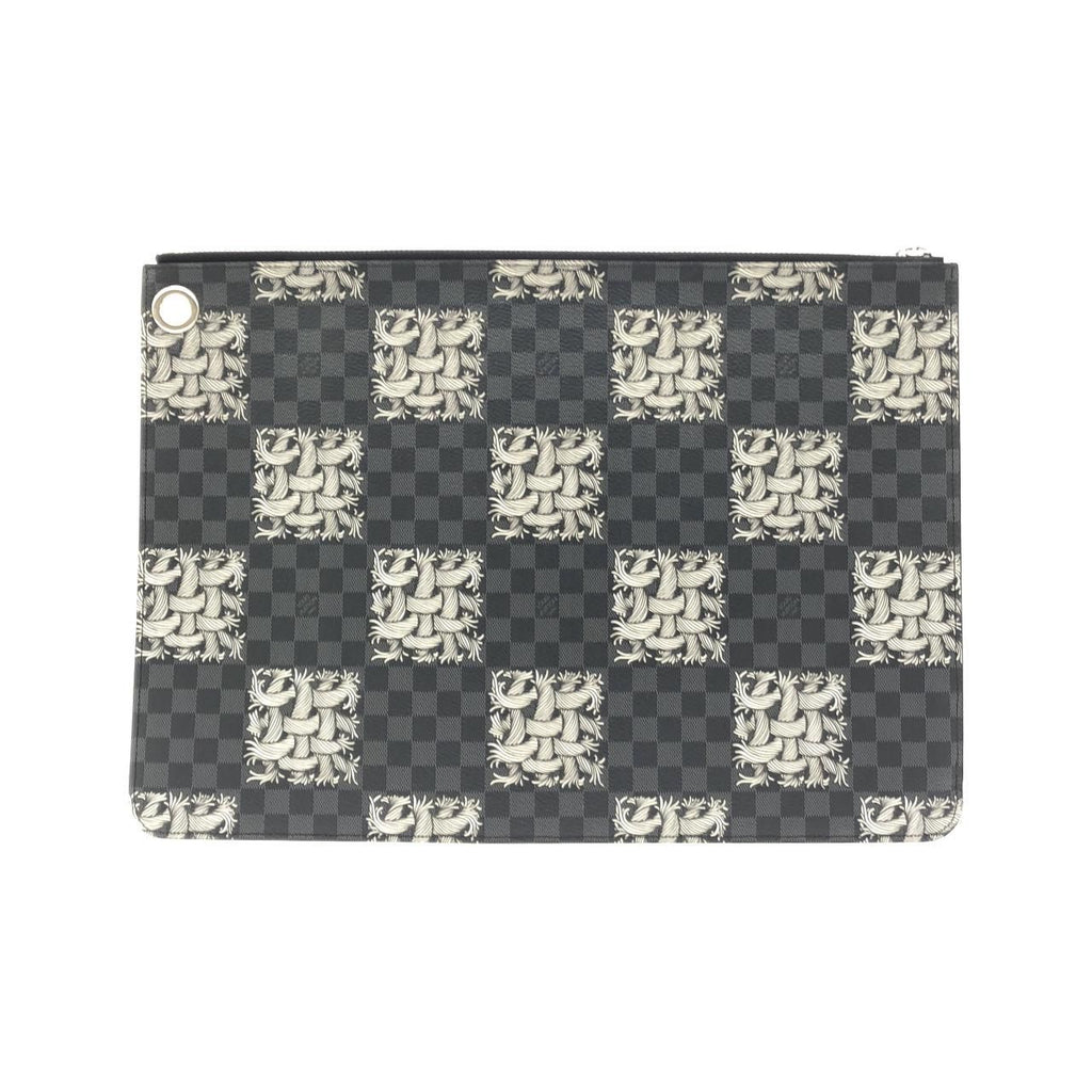 Louis Vuitton Damier Graphite Pochette Jour GM — view 2