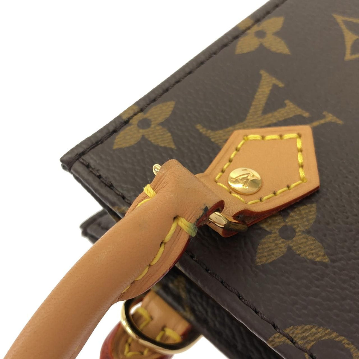 Louis Vuitton Monogram Petite Sac Plat — view 4