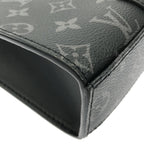 Louis Vuitton Monogram Eclipse Sac Plat Cross — view 3