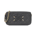 Chanel Chain Shoulder Bag Black