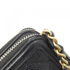 Chanel Chain Shoulder Bag Black — view 5