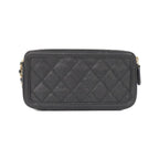 Chanel Chain Shoulder Bag Black — view 2