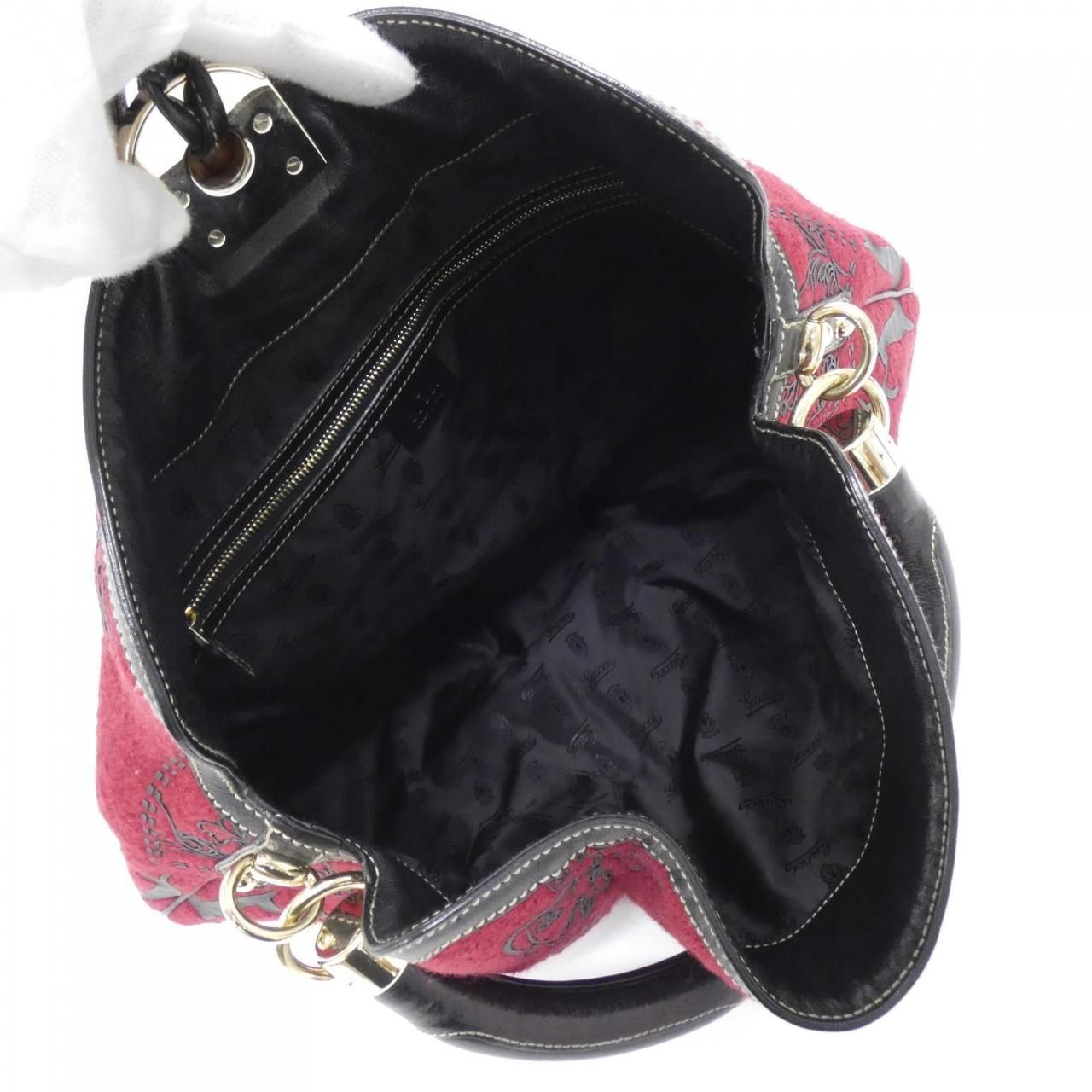 Gucci Shoulder Bag Burgundy — view 8