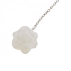 Chanel Camellia Necklace White Gold — view 3