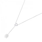 Chanel Camellia Necklace White Gold — view 2