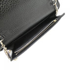 Gucci Chain Shoulder Bag Black — view 8