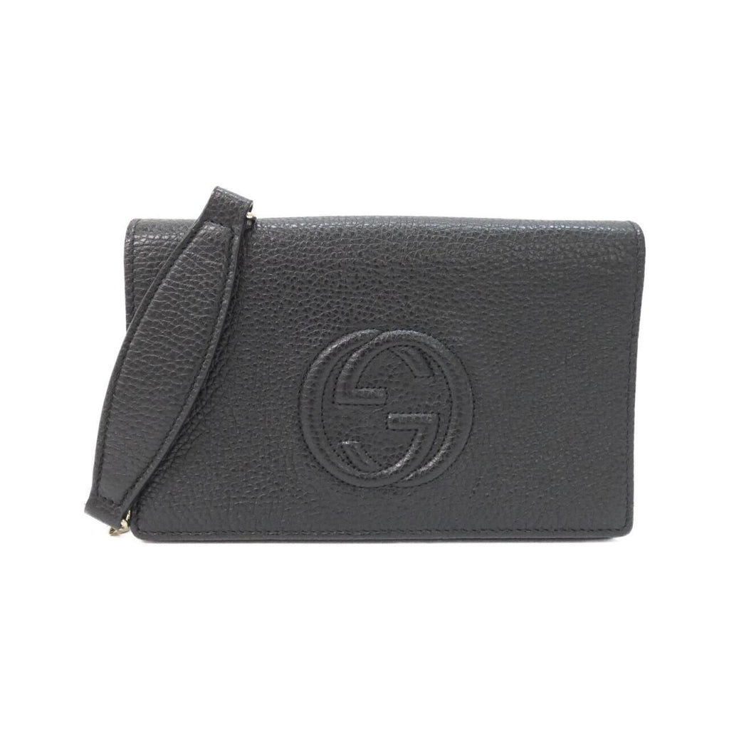 Gucci Chain Shoulder Bag Black