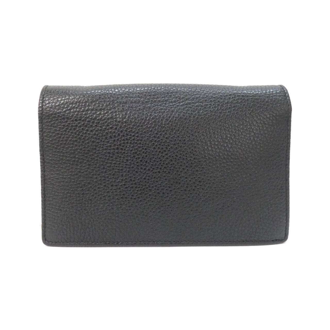 Gucci Chain Shoulder Bag Black — view 2