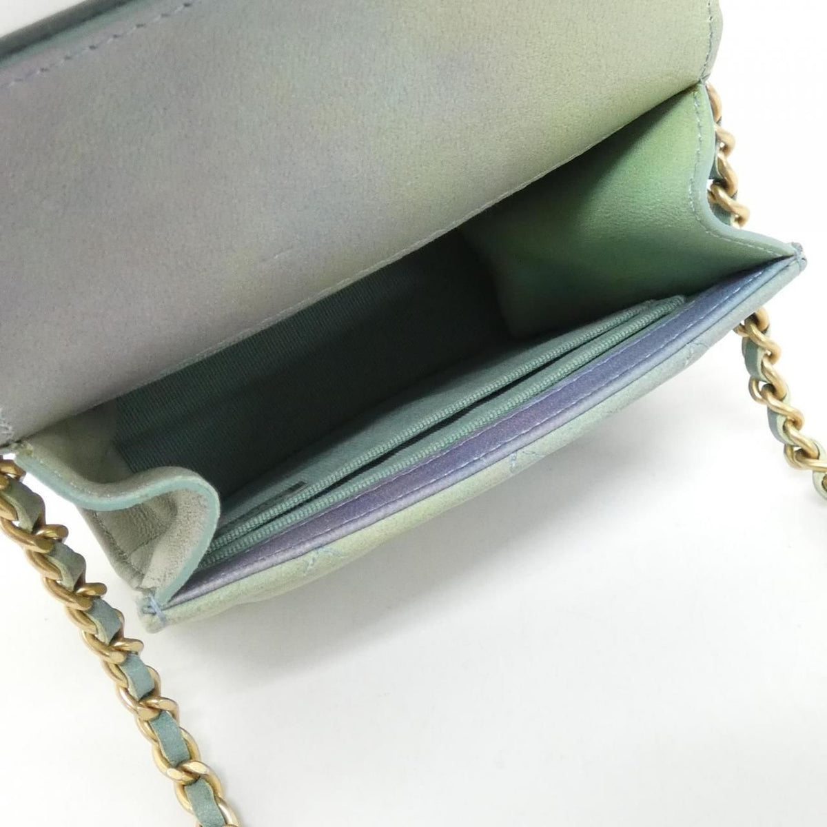 Chanel Shoulder Bag Green — view 8