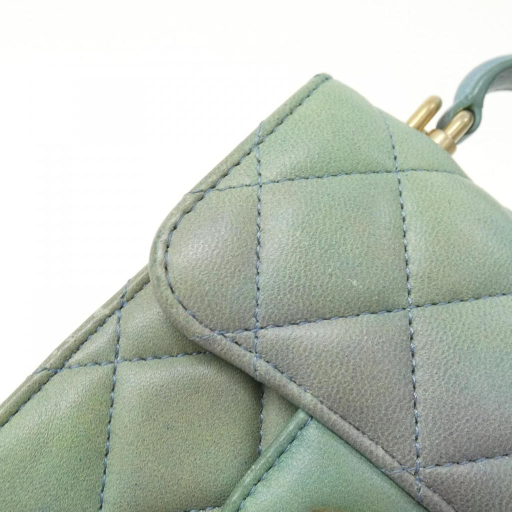 Chanel Shoulder Bag Green — view 4