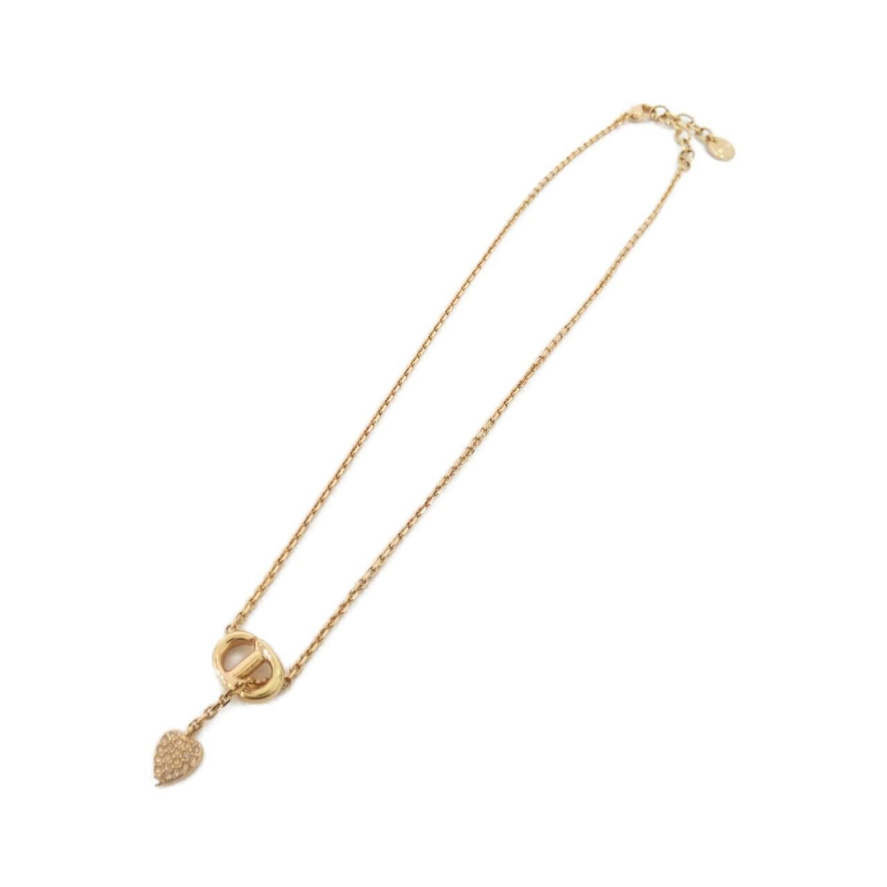 Dior CD Navy Necklace — view 2