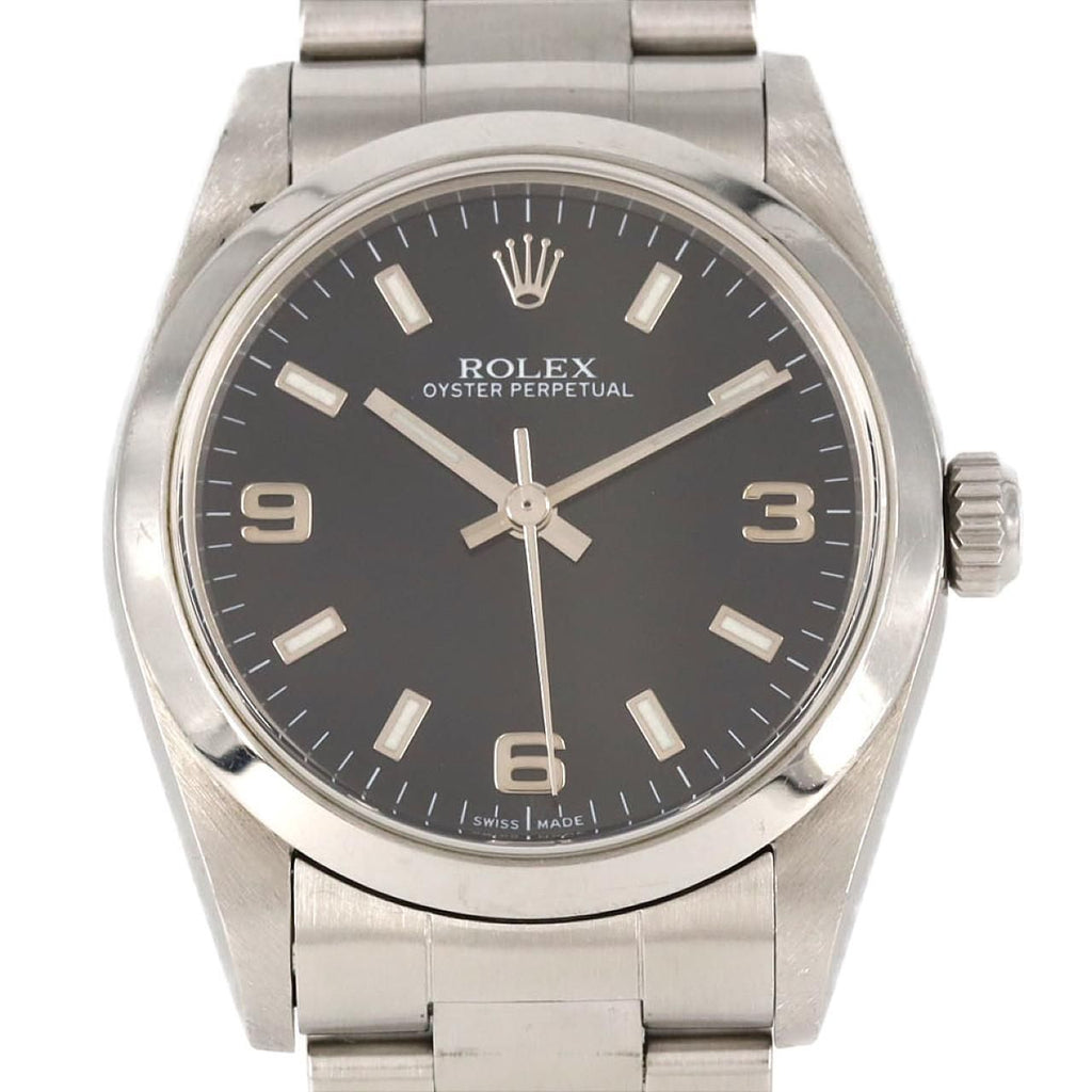 Rolex Oyster Perpetual SS Automatic Winding a Number Watch