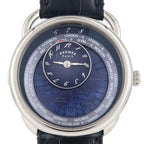 Hermes Also le Tan Voyageur SS Automatic Winding Watch