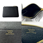 Hermes Roulis Slim Wallet Black Coin Case — view 9