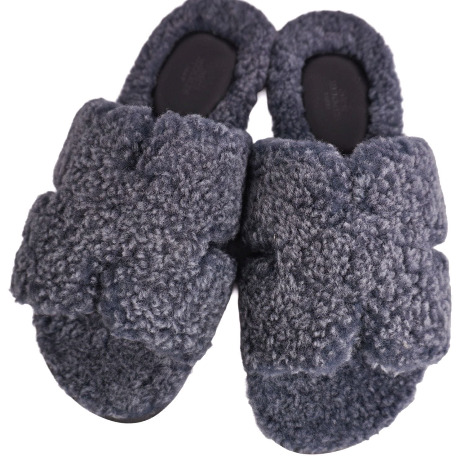 Hermes Izmir Sandals Shearling Shear — view 3