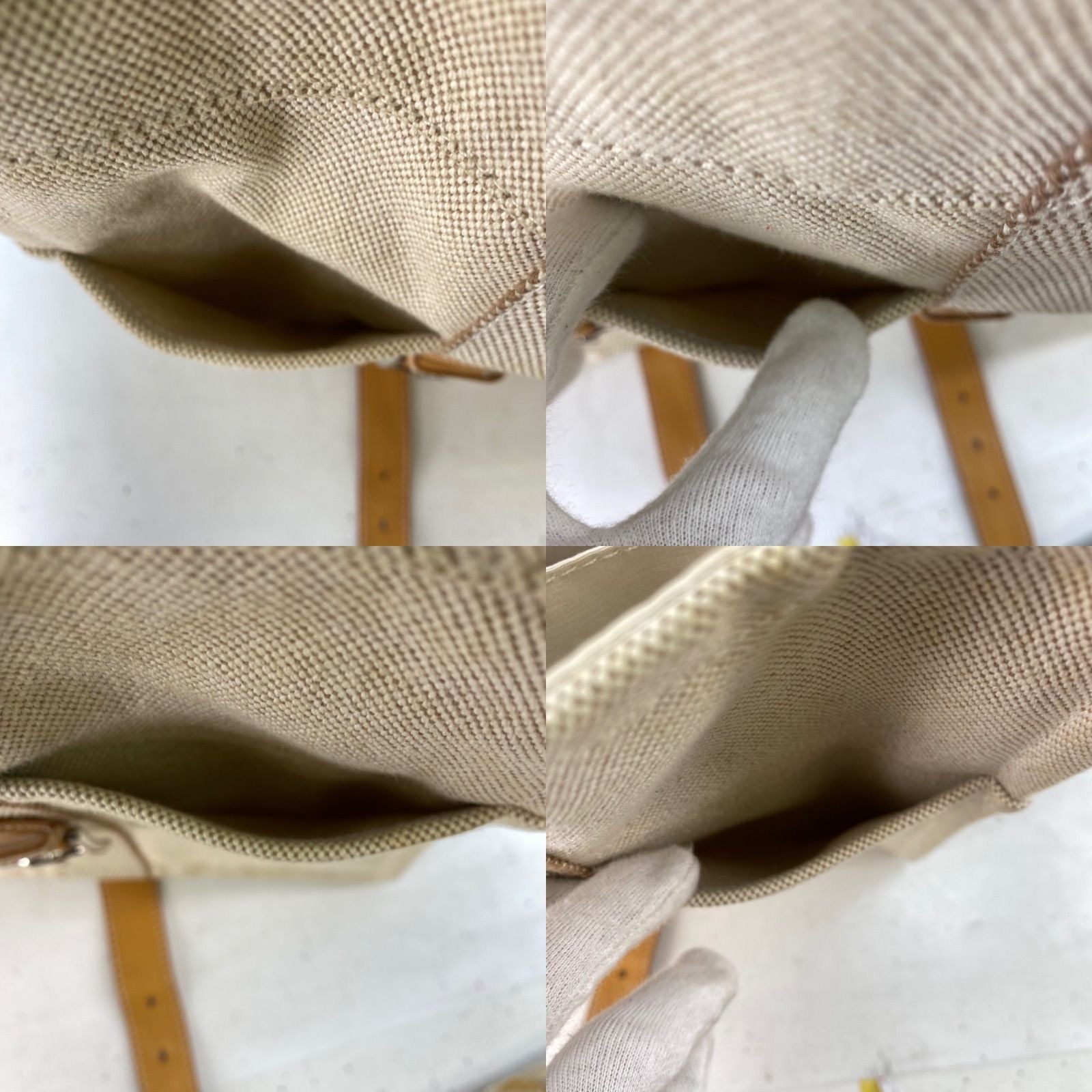 Hermes Shoulder Bag Mother's Canvas Crossbody Business — view 8