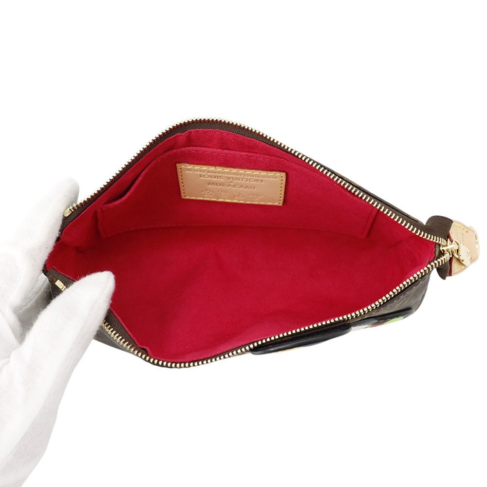 Louis Vuitton Handbag Monogram Panda LV TM Pochette Accessoire Takashi Murakami — view 5