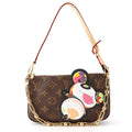 Louis Vuitton Handbag Monogram Panda LV TM Pochette Accessoire Takashi Murakami