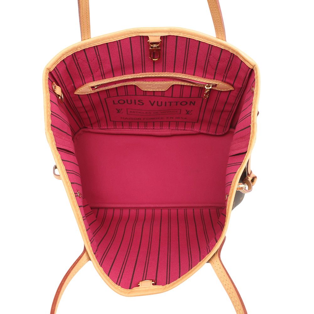 Louis Vuitton Tote Monogram Neverfull PM Shoulder Bag Pouch — view 5