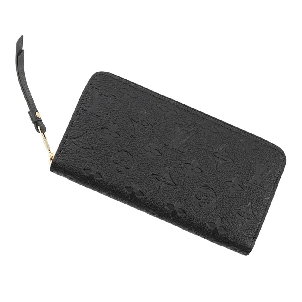 Louis Vuitton Wallet Monogram Empreinte Zippy Black