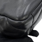 Chanel Chain Shoulder Bag 19 Flap CC Logo Lambskin Black — view 7