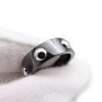 Louis Vuitton Ring Petite Bague Diamond Black Ceramic — view 5