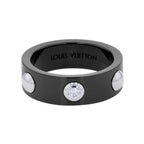 Louis Vuitton Ring Petite Bague Diamond Black Ceramic