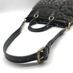 Louis Vuitton Monogram Denim Neo Gavi Tote Black Purse — view 7