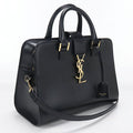 Saint Laurent Baby Cabas 2-Way Handbag Leather