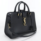 Saint Laurent Baby Cabas 2-Way Handbag Leather