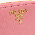 Prada Coin Case Saffiano Leather 1 268 Purse — view 7