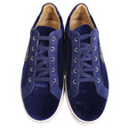 Hermes Sneakers Lace Up Low Cut Velvet — view 4