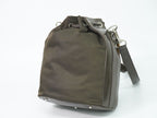 Gucci Bamboo Drawstring 2-Way Shoulder Bag Canvas Leather Brown — view 2