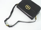 Celine Carriage Shoulder Bag Leather Black — view 4