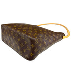 Louis Vuitton Looping GM Monogram Shoulder Bag Canvas Brown — view 6