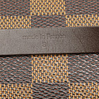 Louis Vuitton Damier Pochette Florentine Waist Bag Pouch Brown Leather — view 5